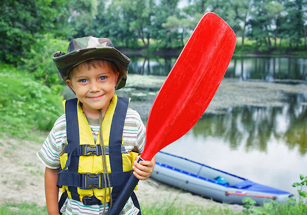 Kanufahren - Fluss Schwarzer Regen im Viechtacher Land